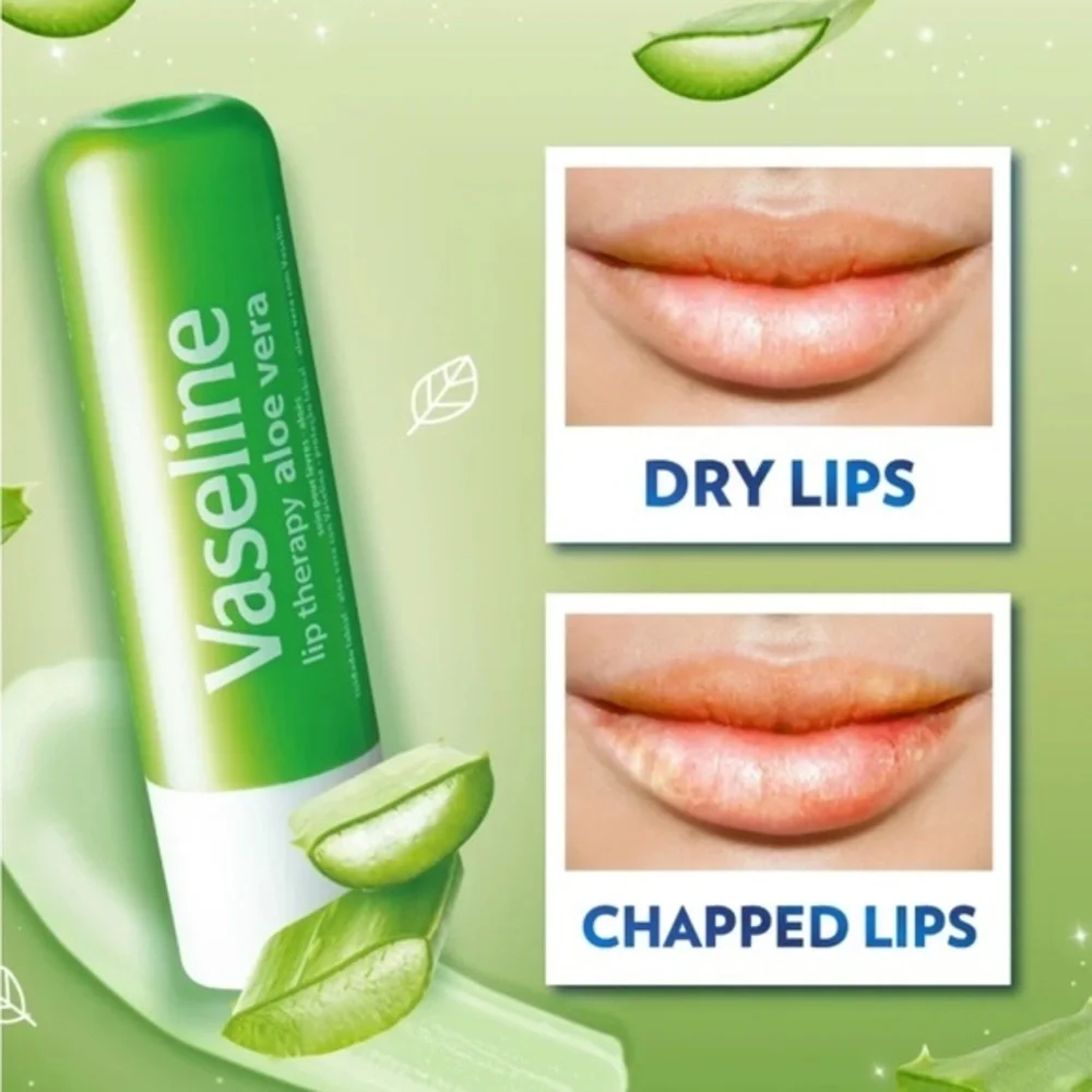 ✨ NEW ✨ (3) Aloe Vera Lip Therapy - Green